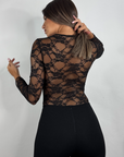 Pantaloni maxi zampa